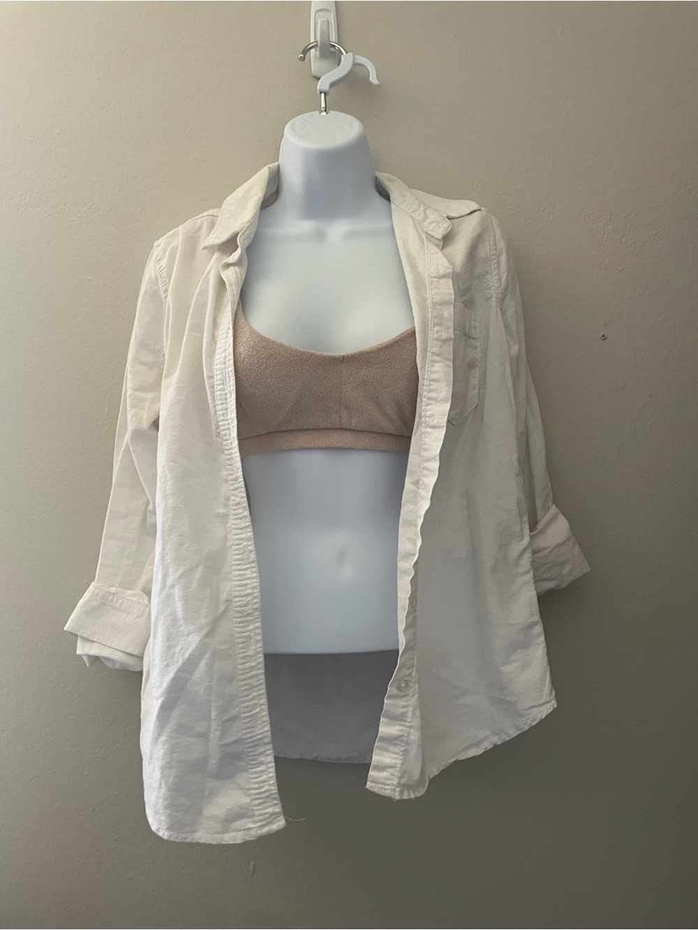 White Button-Up Shirt